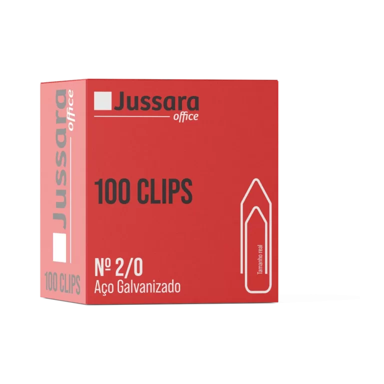 Clips de Metal Nº 2/0 (Caixa P)
