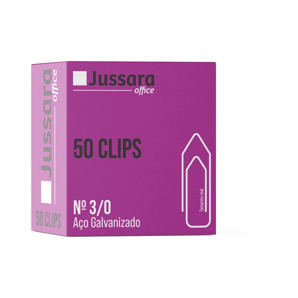 Clips de Metal Nº 3/0 (Caixa P)