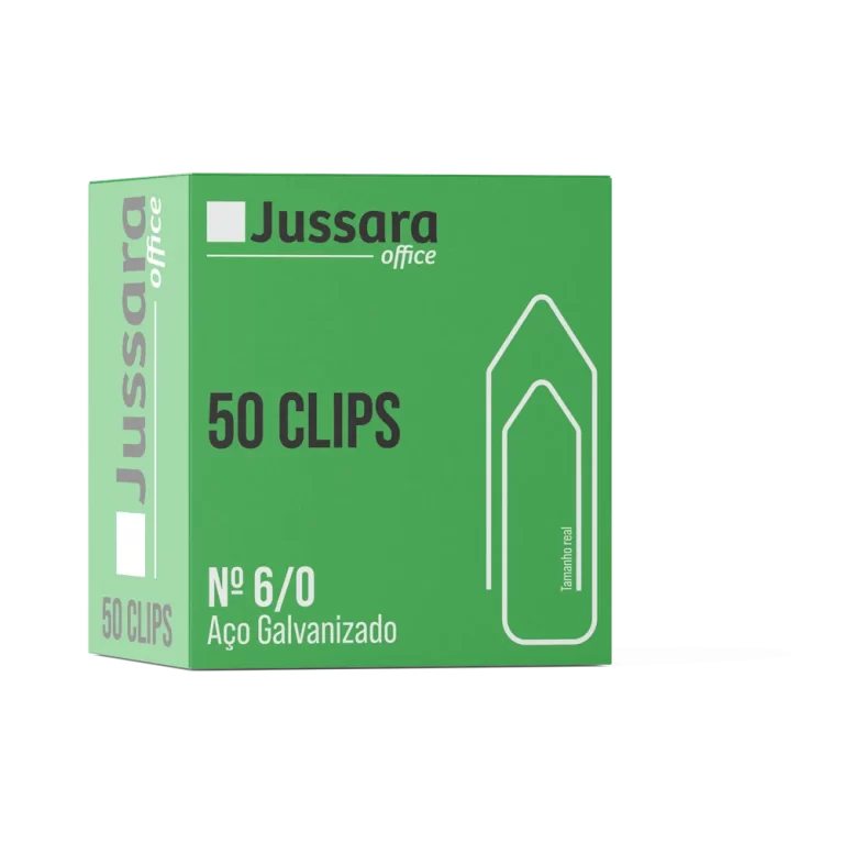 Clips de Metal Nº 6/0 (Caixa P)