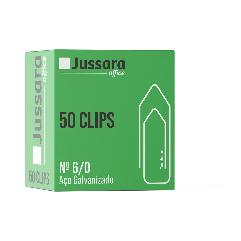 Clips de Metal Nº 6/0 (Caixa P)