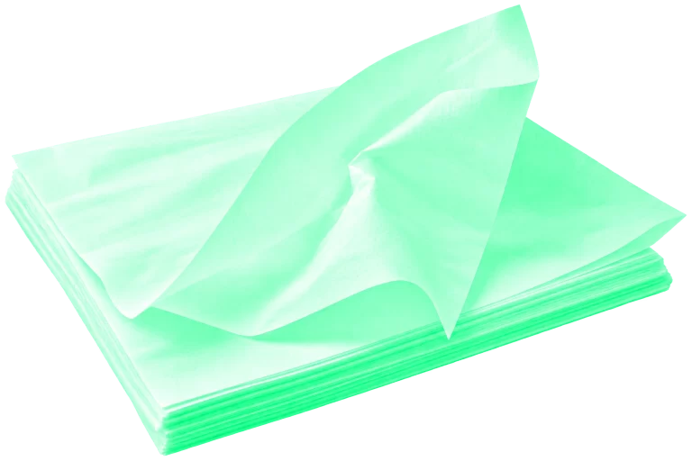 Papel de Seda Verde Limão