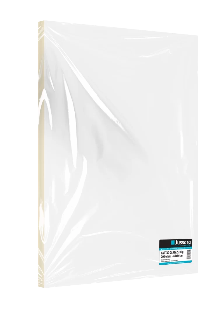 Papel Cartão Cartaz Branco