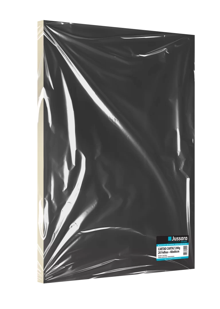 Papel Cartão Cartaz Preto